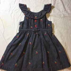 Gymboree Cherry Jean Dress